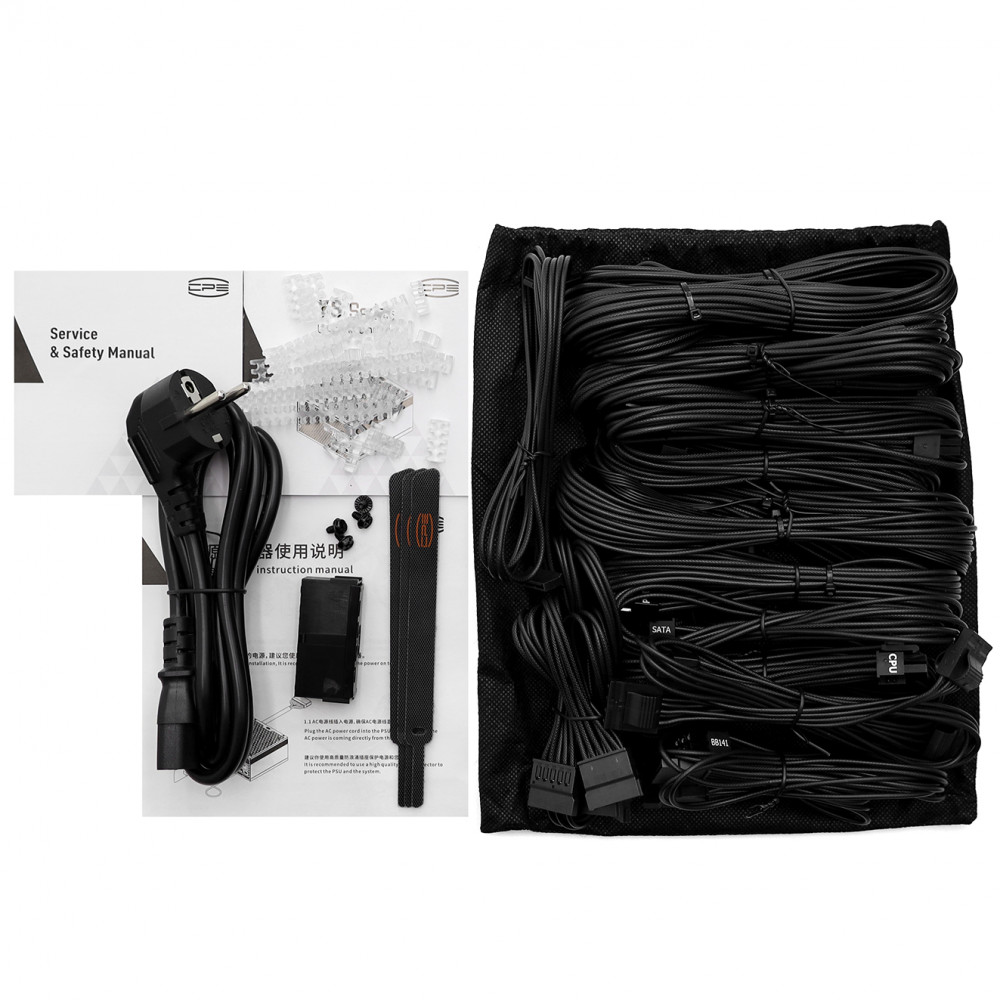 Блок питания PCcooler P5-YS1000-G1F 1000 Вт - миниатюра 4