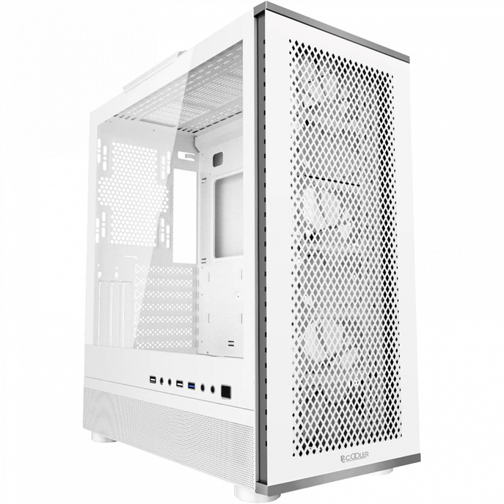 Корпус PCcooler ME200 MESH WH Mid-Tower - миниатюра 8