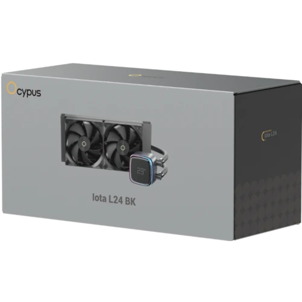 Система охлаждения Ocypus Iota L24 BK ARGB Black Iota-L24-BK2ANWNN00X-GL Для процессора - миниатюра 4