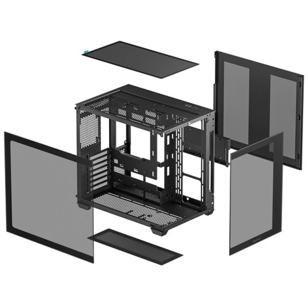 Корпус Deepcool CG530 черный R-CG530-BKNDA0-G-1 Mid-Tower - миниатюра 9