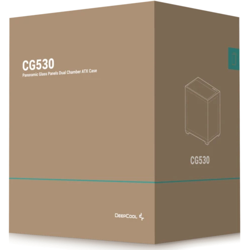 Корпус Deepcool CG530 черный R-CG530-BKNDA0-G-1 Mid-Tower - миниатюра 10