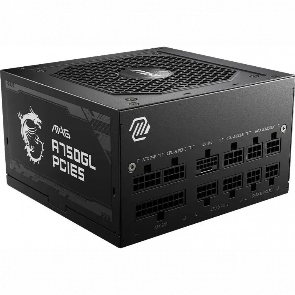 Блок питания MSI MAG A750GL PCIE5 Gen.5 306-7ZP8B11-CE0 750 Вт - миниатюра 6
