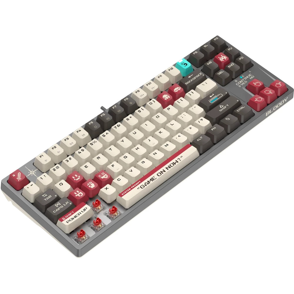 Клавиатура A4Tech S87 Pixels Red S87 PIXELS Проводная, USB - миниатюра 15