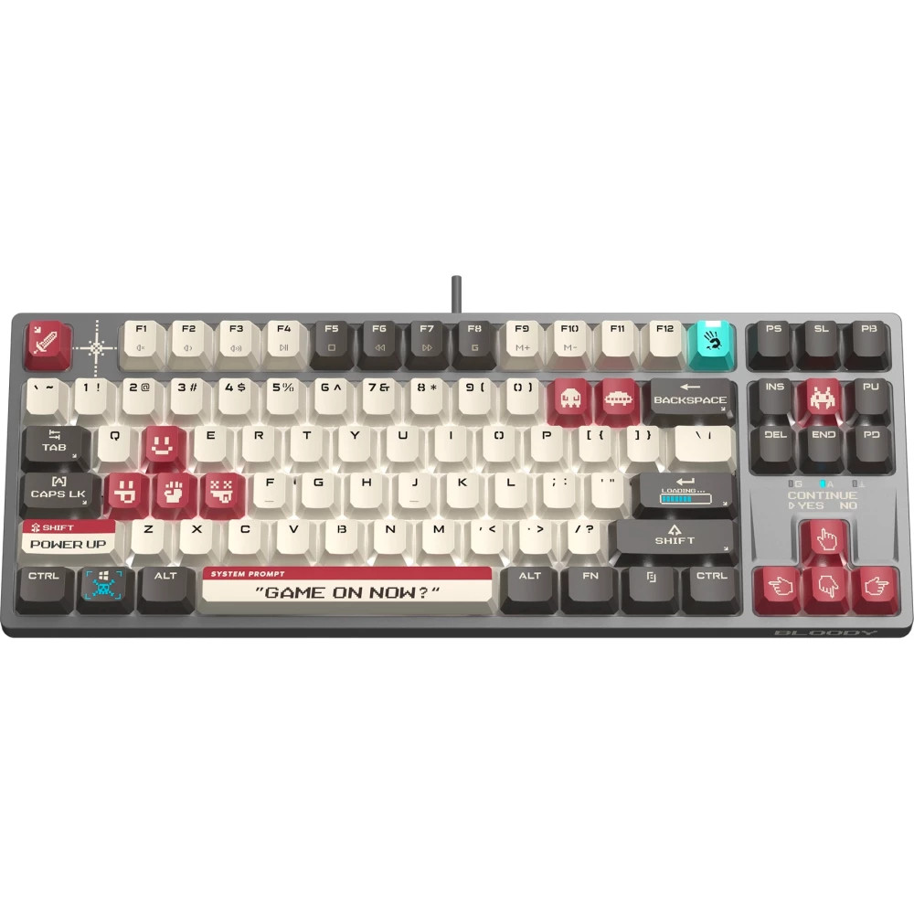 Клавиатура A4Tech S87 Pixels Red S87 PIXELS Проводная, USB - миниатюра 11