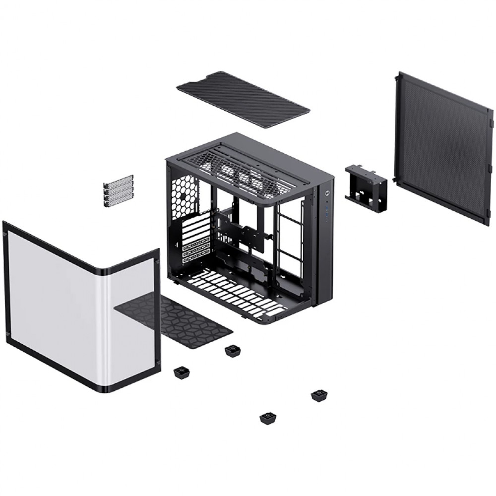 Корпус Jonsbo TK-3 Black Mid-Tower - миниатюра 10