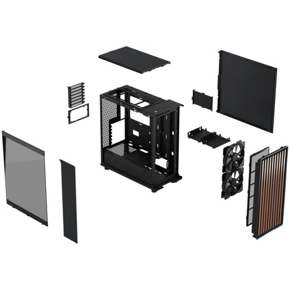 Корпус FRACTAL DESIGN North TG Dark Tint FD-C-NOR1C-02 Mid-Tower - миниатюра 10