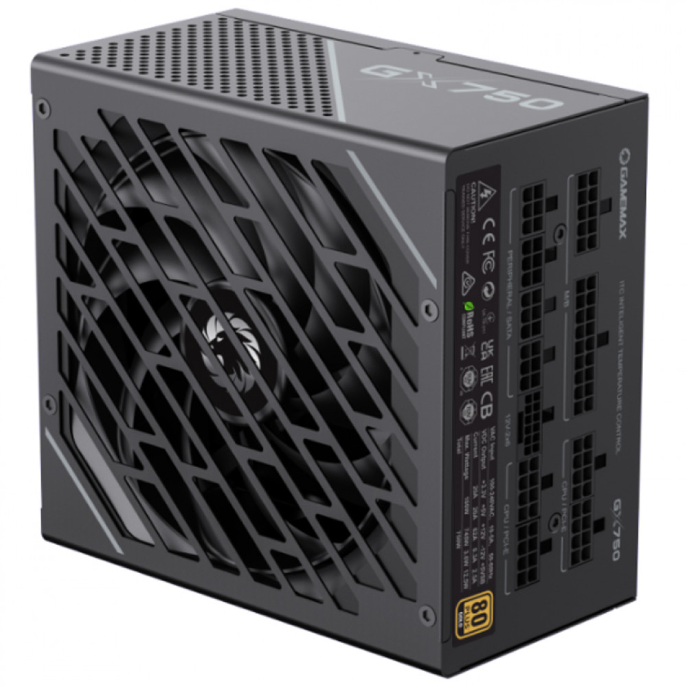 Блок питания GameMax GX-750 PRO BK GX750 PRO BLACK 750 Вт - миниатюра 5