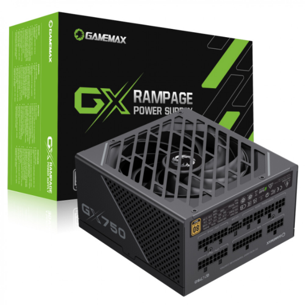 Блок питания GameMax GX-750 PRO BK GX750 PRO BLACK 750 Вт - миниатюра 6