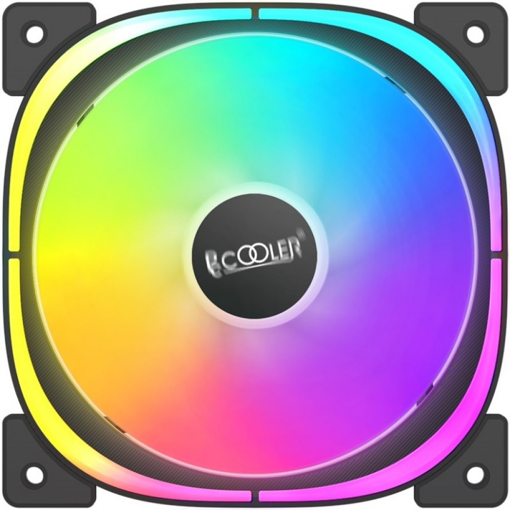 Система охлаждения PCcooler EF120 ARGB 120х120x25 черный F3-L120BKAM1-GL Для системного блока - миниатюра 5