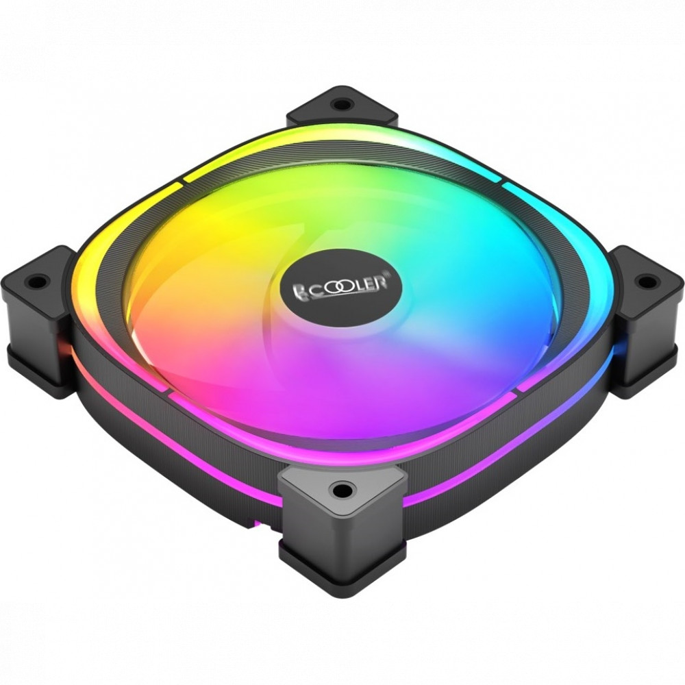 Система охлаждения PCcooler EF120 ARGB 120х120x25 черный F3-L120BKAM1-GL Для системного блока - миниатюра 6