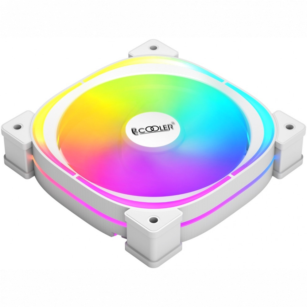 Система охлаждения PCcooler EF120 ARGB 120х120x25 белый F3-L120WHAM1-GL Для системного блока - миниатюра 6