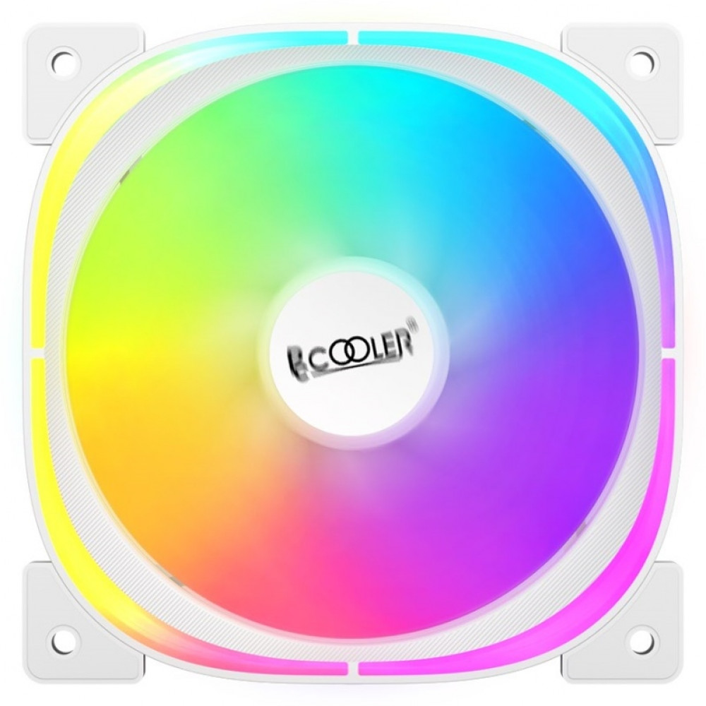 Система охлаждения PCcooler EF120 ARGB 120х120x25 белый F3-L120WHAM1-GL Для системного блока - миниатюра 5