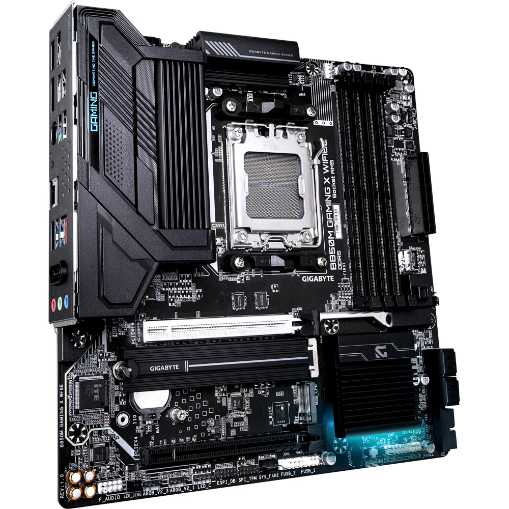 Материнская плата Gigabyte B850M GAMING X WIFI6E Micro-ATX, AMD AM5 - миниатюра 6