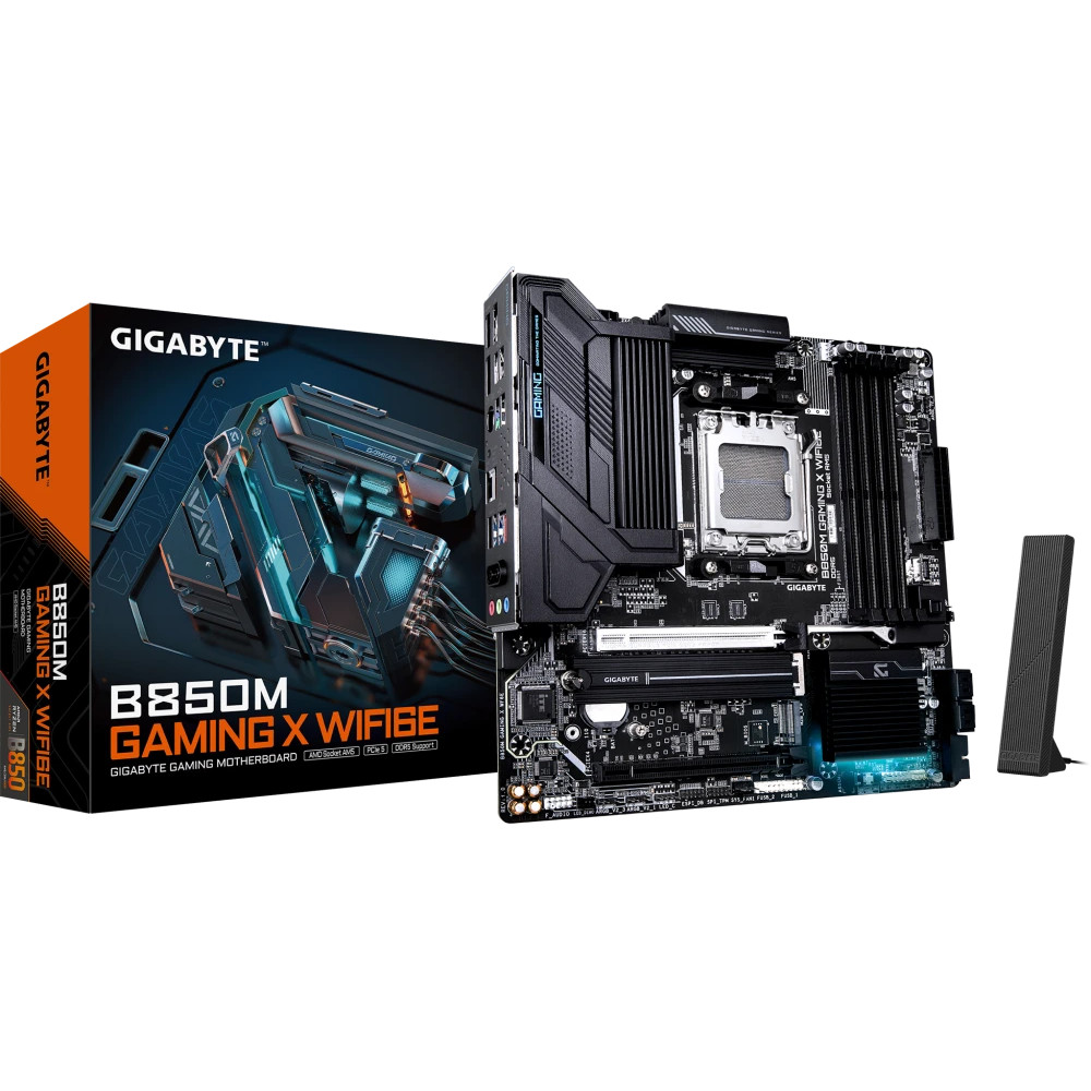 Материнская плата Gigabyte B850M GAMING X WIFI6E Micro-ATX, AMD AM5 - миниатюра 8
