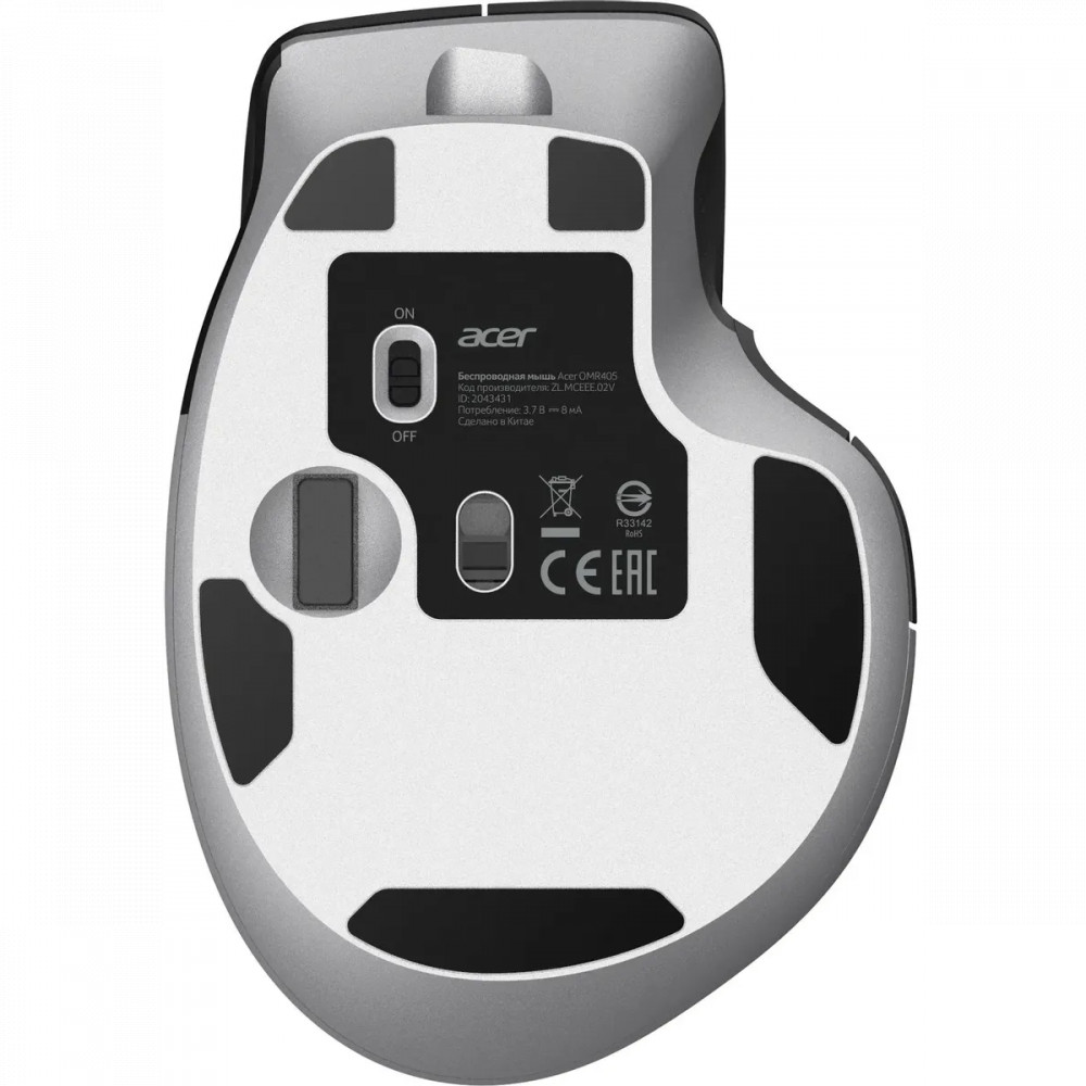 Мышь Acer OMR405 Черный ZL.MCEEE.02V Премиальные, Беспроводная - миниатюра 10