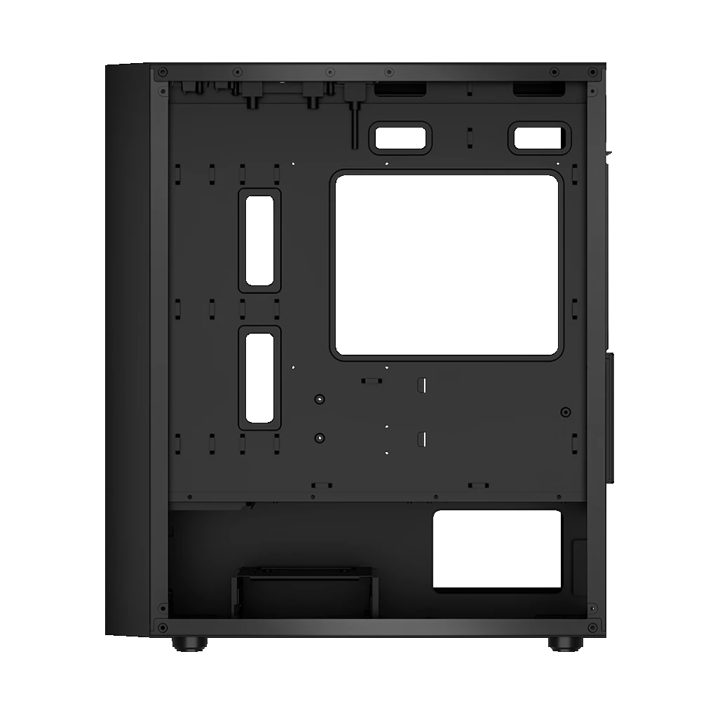 Корпус PCcooler C3B310 Black C3B310-BKP0-GL Mini-Tower - миниатюра 7