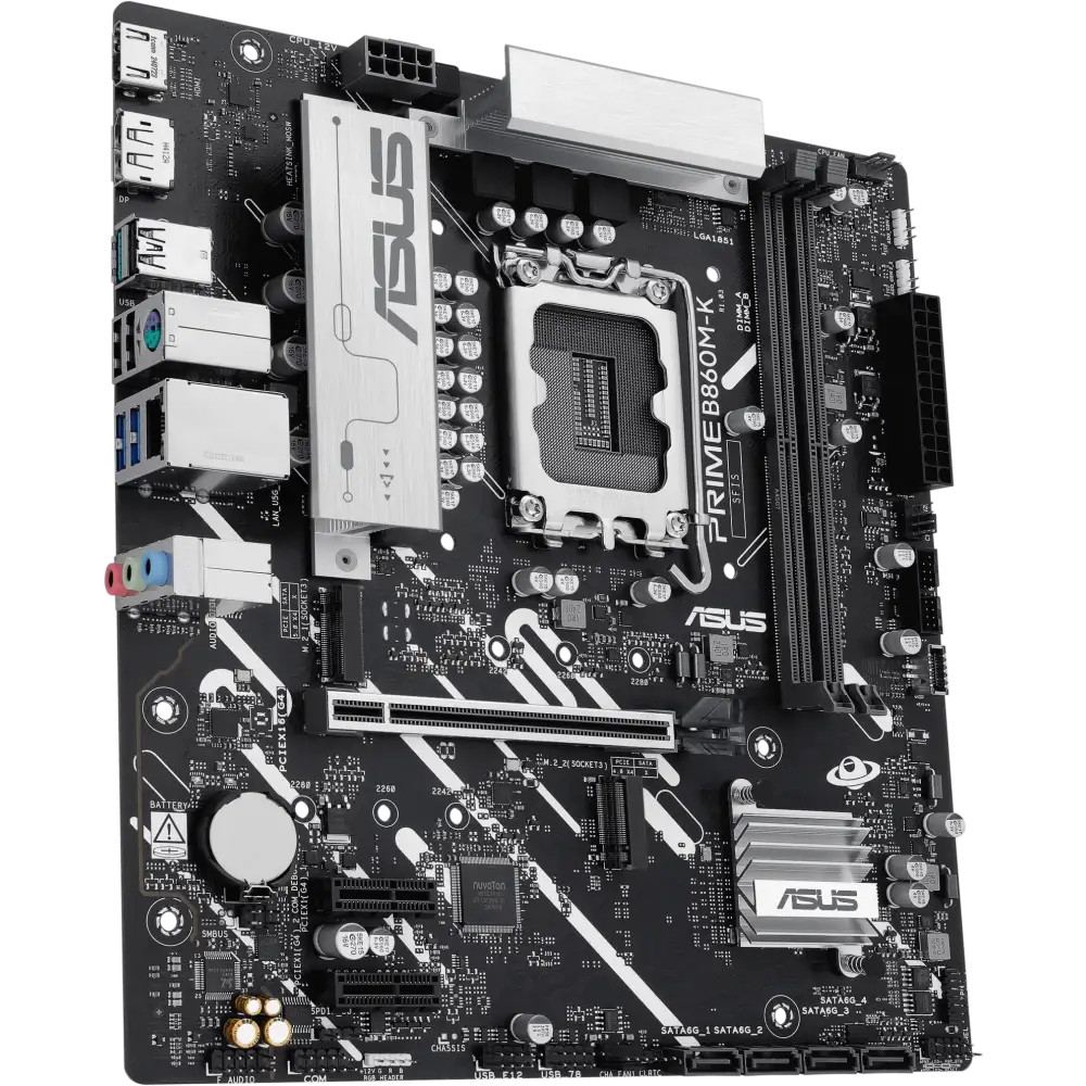 Материнская плата Asus PRIME B860M-K 90MB1JT0-M0EAY0 Micro-ATX, LGA 1851 - миниатюра 7