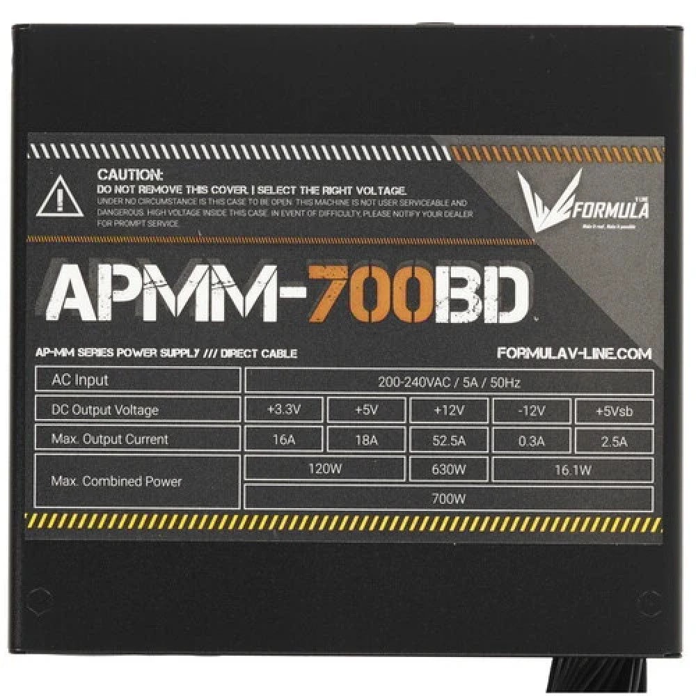 Блок питания Formula APMM-700BD 700 Вт - миниатюра 8