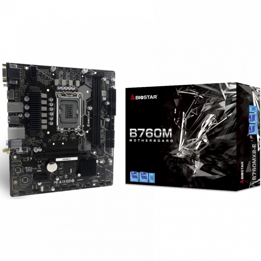 Материнская плата BIOSTAR B760MX2-E Micro-ATX, LGA 1700 - миниатюра 8