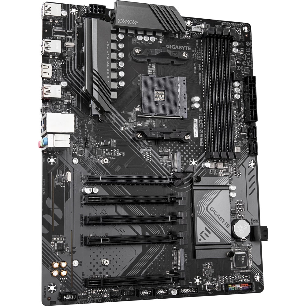 Материнская плата Gigabyte B550 EAGLE ATX, AMD AM4 - миниатюра 6