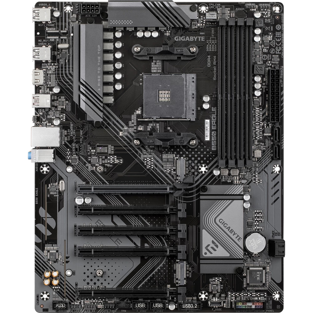 Материнская плата Gigabyte B550 EAGLE ATX, AMD AM4 - миниатюра 7