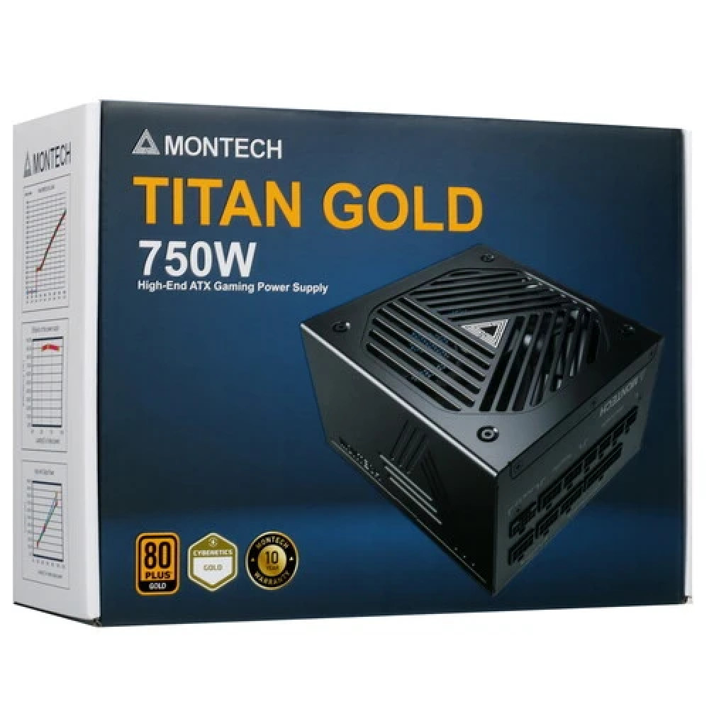Блок питания Montech TITAN GOLD 750 TITAN GOLD 750 TIS0123 750 Вт - миниатюра 10