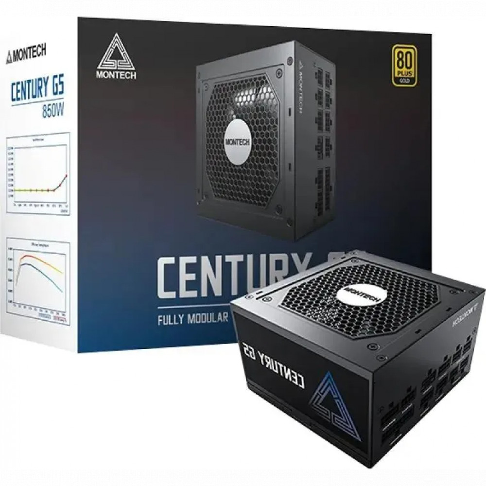 Блок питания Montech CENTURY GOLD G5 850 850 Вт - миниатюра 6