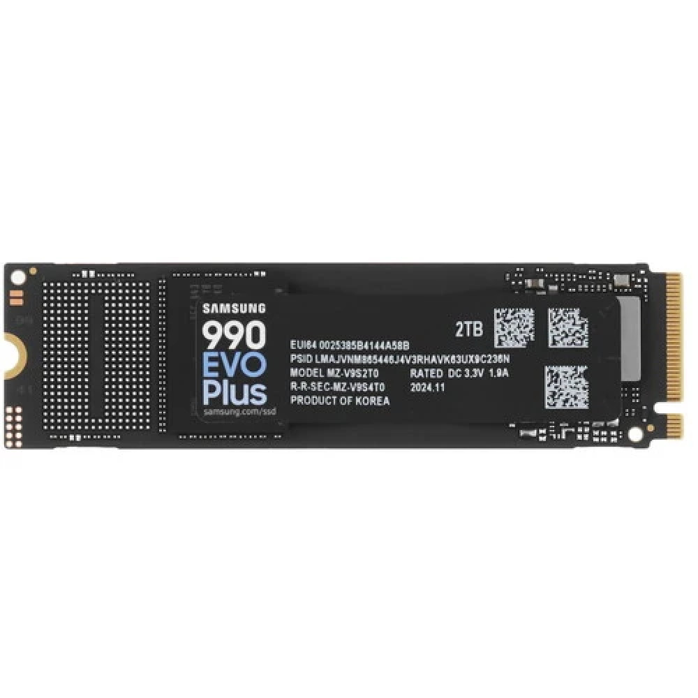 Жесткий диск Samsung 990 EVO Plus MZ-V9S2T0BW SSD (твердотельные), 2 ТБ, M.2, PCIe - миниатюра 4