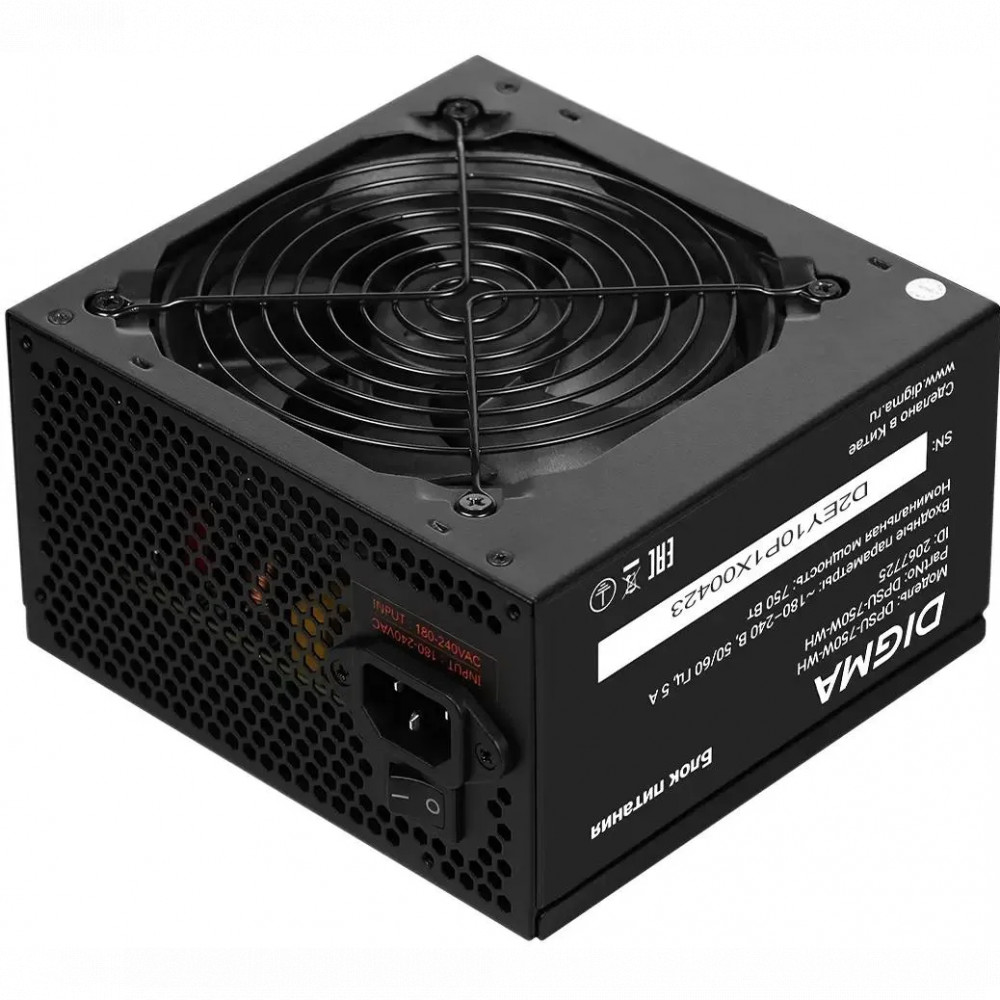 Блок питания Digma DPSU-750W-WH 750 Вт - миниатюра 11