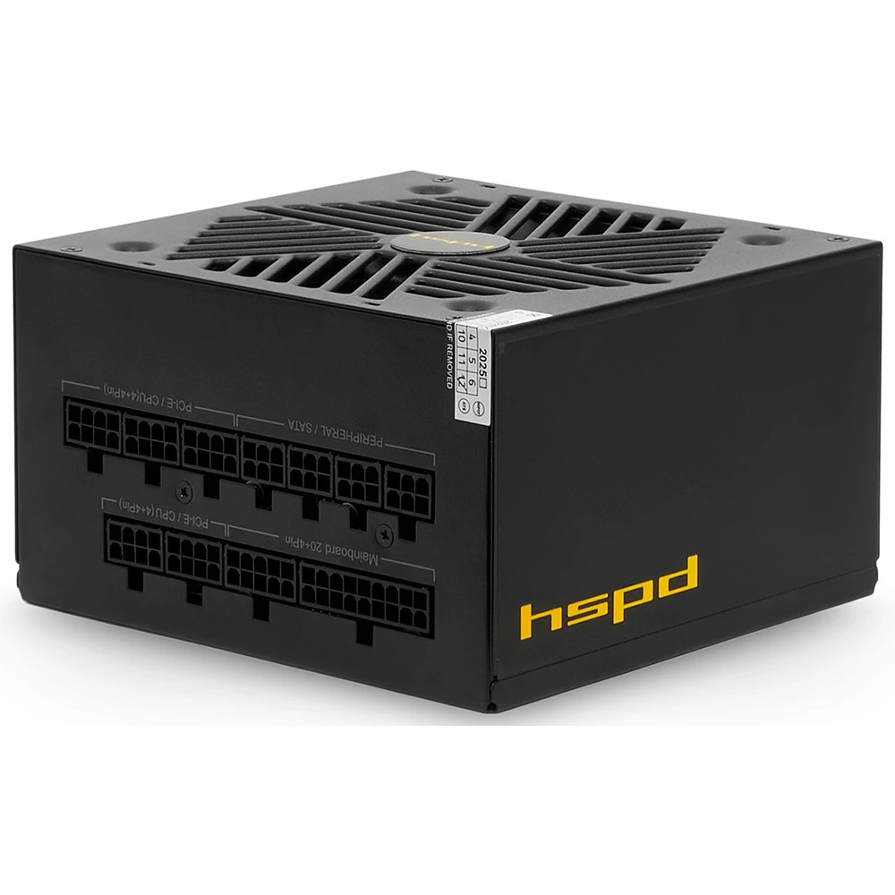Блок питания HSPD HSK-750GF-BK 750 Вт, 80+ Gold - миниатюра 7