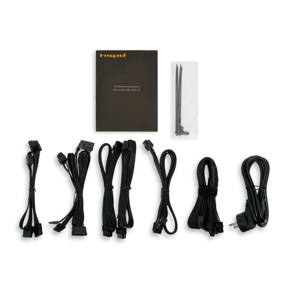 Блок питания HSPD HSK-1000GF-BK 1000 Вт - миниатюра 10