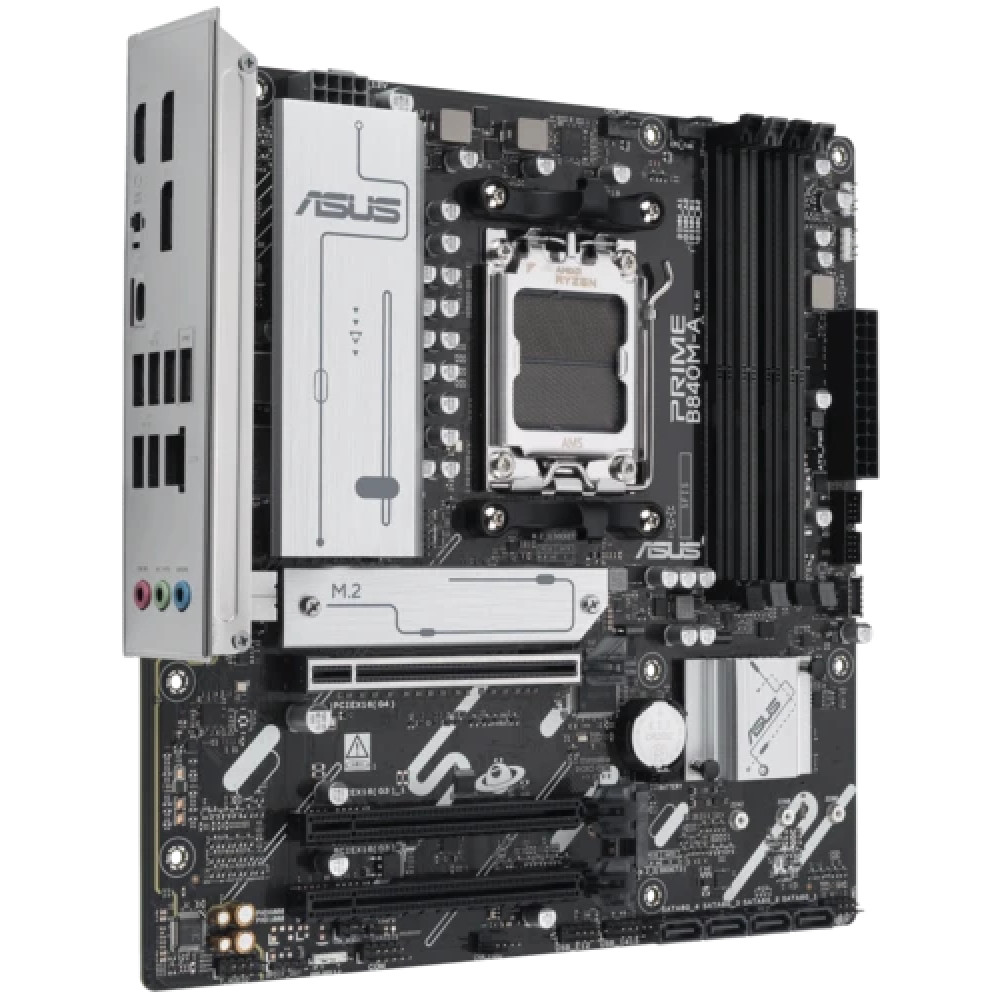 Материнская плата Asus PRIME B840M-A-CSM Micro-ATX, AMD AM5 - миниатюра 6