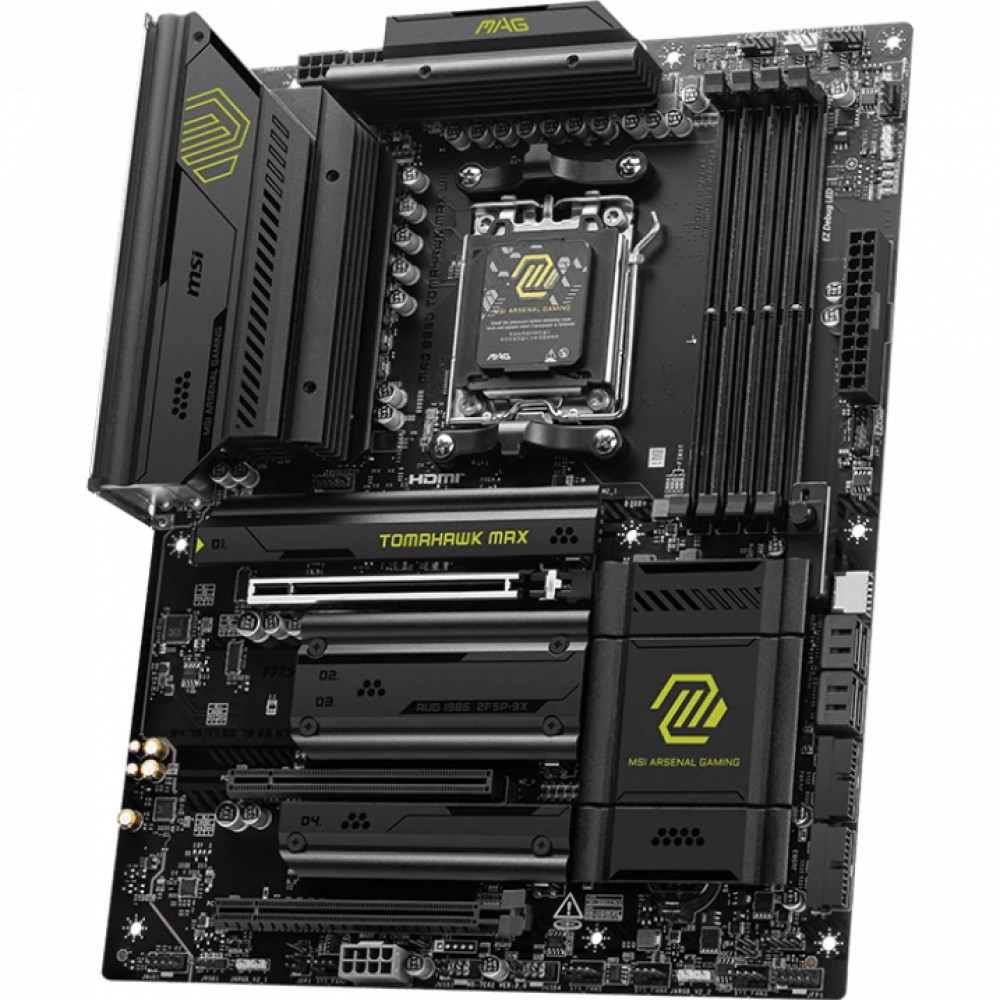 Материнская плата MSI MAG B850 TOMAHAWK MAX WIFI ATX, AMD AM5 - миниатюра 8