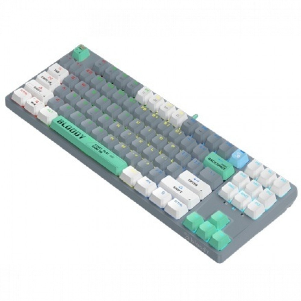 Клавиатура Bloody S87 ASH S87-ASH Проводная, USB - миниатюра 4