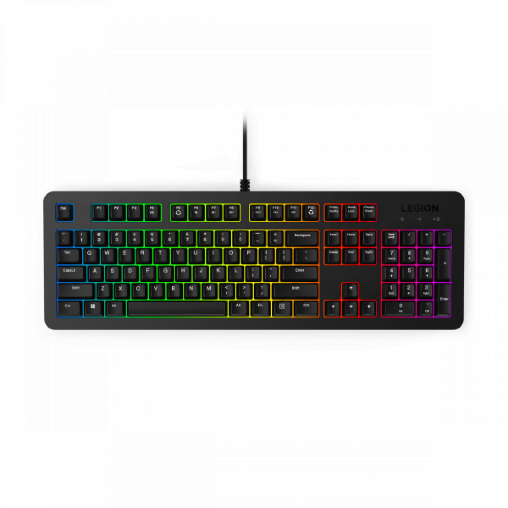 Клавиатура Lenovo Legion K310 RGB GY41N91872 Проводная, USB - миниатюра 2