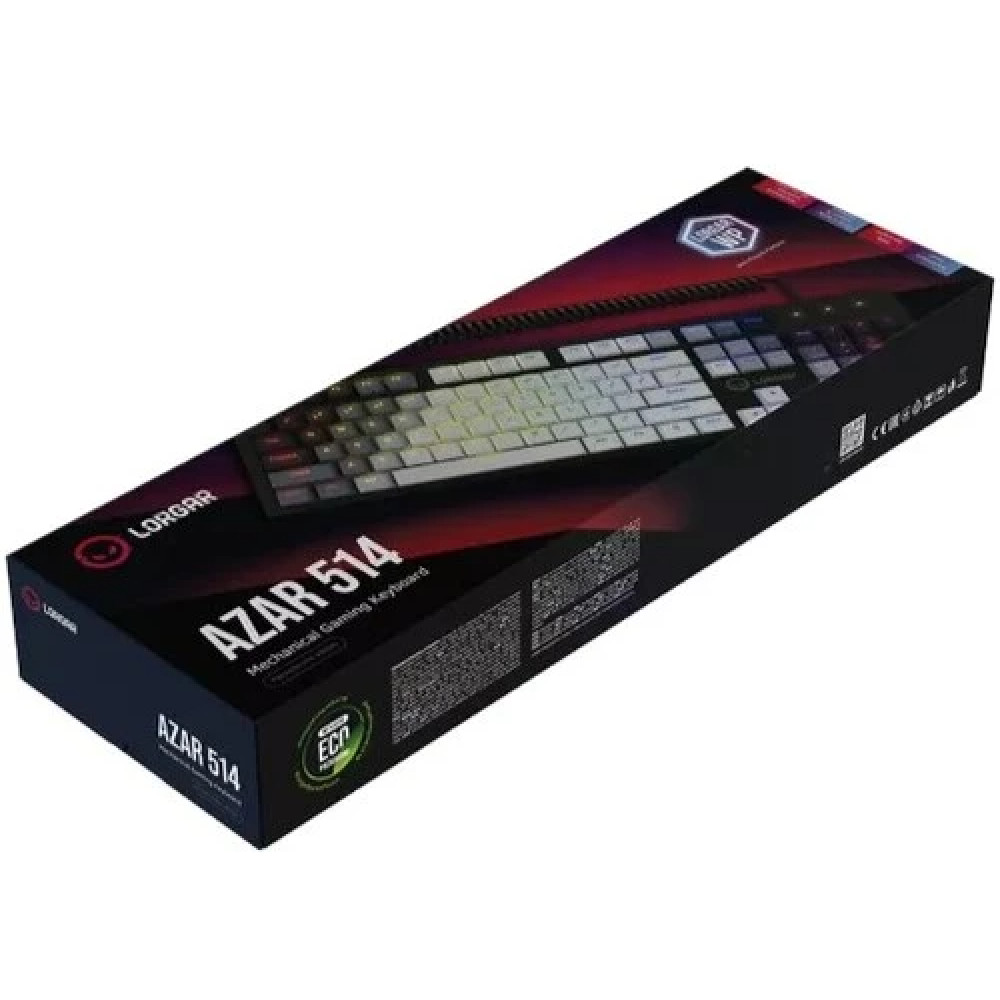 Клавиатура Lorgar Azar 514 LRG-GK514W-RU Проводная, USB - миниатюра 8