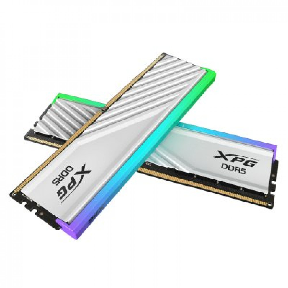 ОЗУ ADATA XPG Lancer Blade RGB White kit 2*16GB AX5U6000C3416G-DTLABRWH DIMM, DDR5, 32 Гб (2 х 16 Гб), 6000 МГц - миниатюра 3
