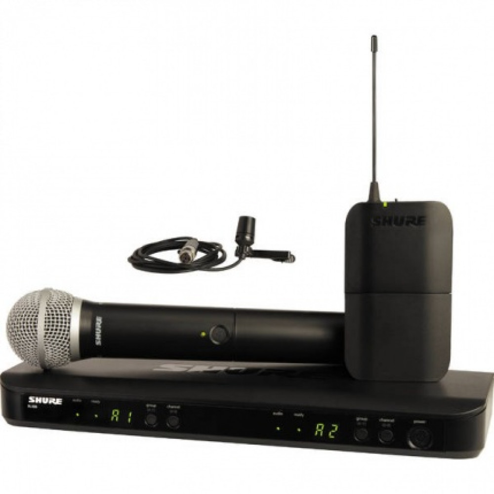 Микрофон SHURE BLX1288E/CVL-M17 - миниатюра 2