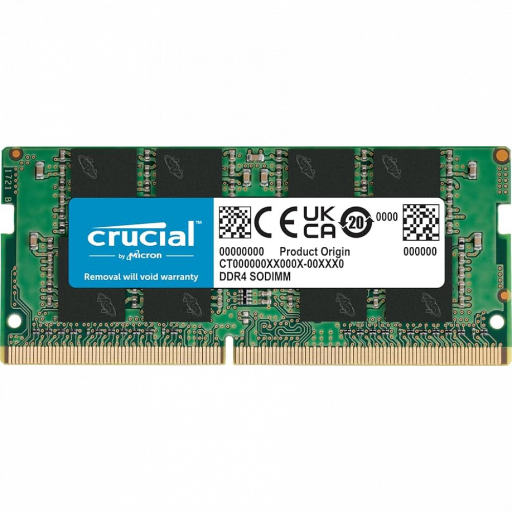 ОЗУ Crucial CB8GS3200 SO-DIMM, DDR4, 8 Гб, 3200 МГц - миниатюра 2