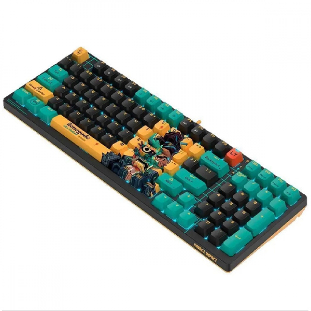 Клавиатура A4Tech AT98 Renegade Black Midnight Проводная, USB - миниатюра 5