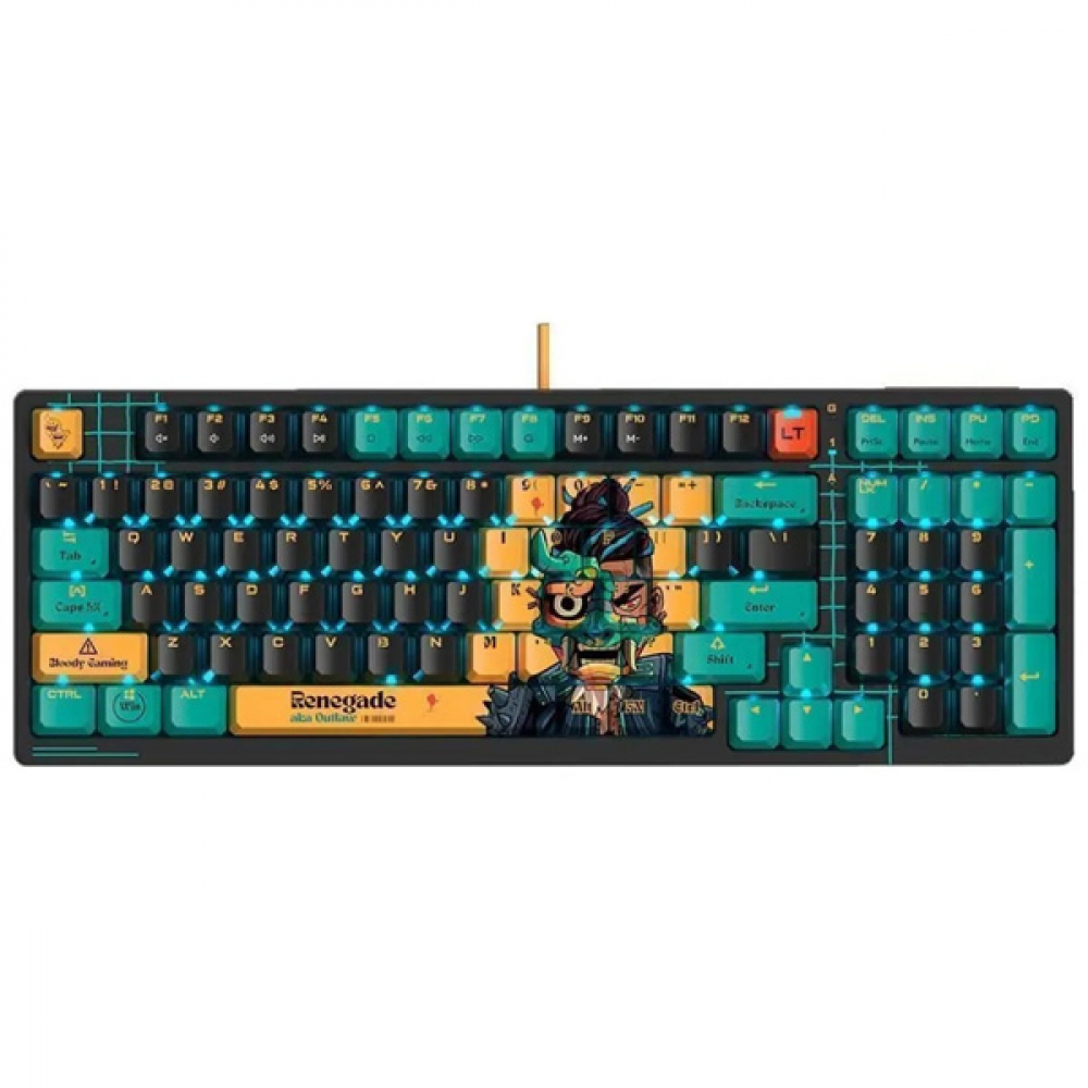 Клавиатура A4Tech AT98 Renegade Black Midnight Проводная, USB - миниатюра 4