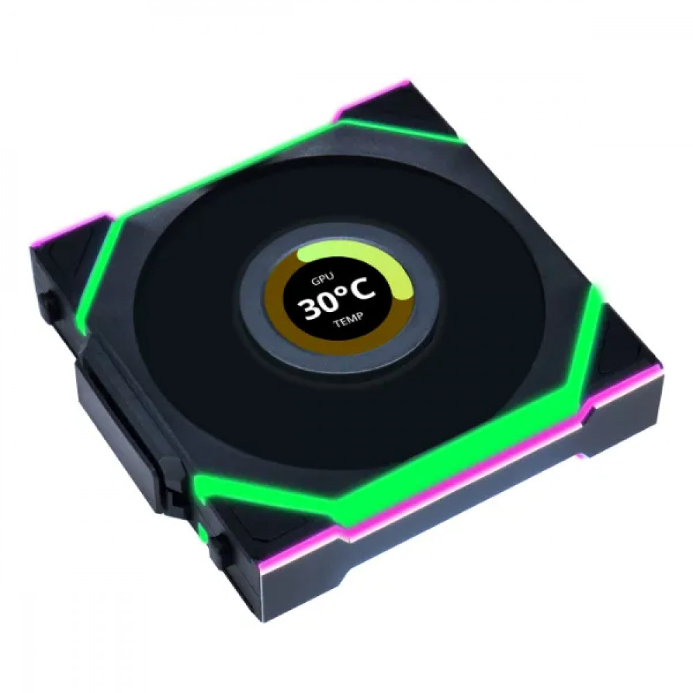 Система охлаждения Lian Li UNI FAN SL WIRELESS LCD G99.12RSLLCD1W1B.00 Для системного блока - миниатюра 4