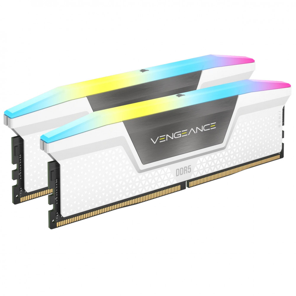 ОЗУ Corsair Vengeance RGB CMH32GX5M2E6000Z36W DIMM, DDR5, 32 Гб (2 х 16 Гб), 6000 МГц - миниатюра 2