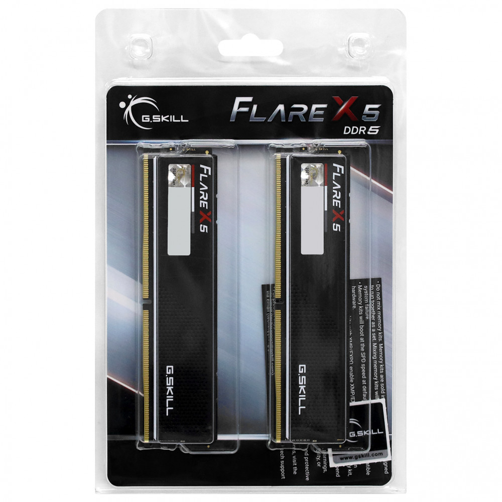 ОЗУ G.Skill Flare X5 F5-6400J3240G16GX2-FX5 DIMM, DDR5, 32 Гб (2 х 16 Гб), 6400 МГц - миниатюра 4