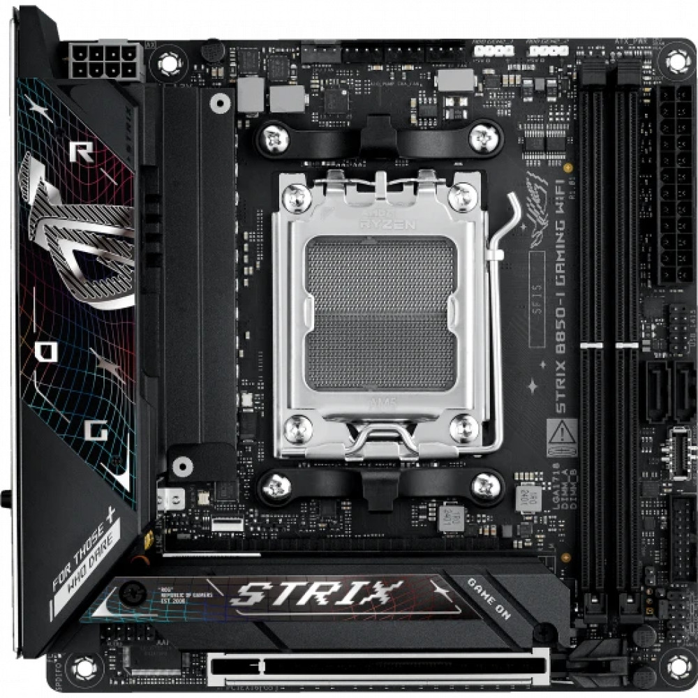 Материнская плата Asus ROG STRIX B850-I GAMING WIFI Mini-ITX, AMD AM5 - миниатюра 7