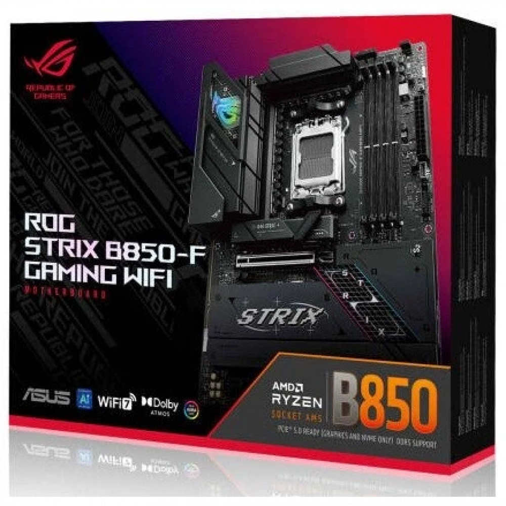 Материнская плата Asus ROG STRIX B850-F GAMING WIFI ATX, AMD AM5 - миниатюра 10
