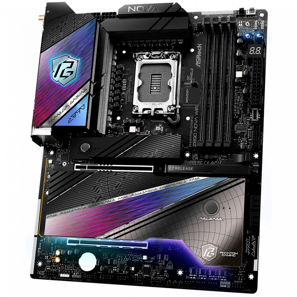 Материнская плата ASRock Z890 NOVA WIFI ATX, LGA 1851 - миниатюра 13