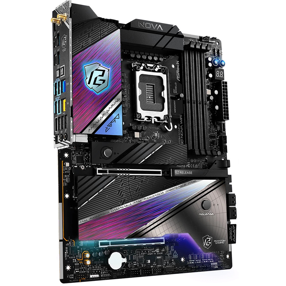 Материнская плата ASRock Z890 NOVA WIFI ATX, LGA 1851 - миниатюра 10