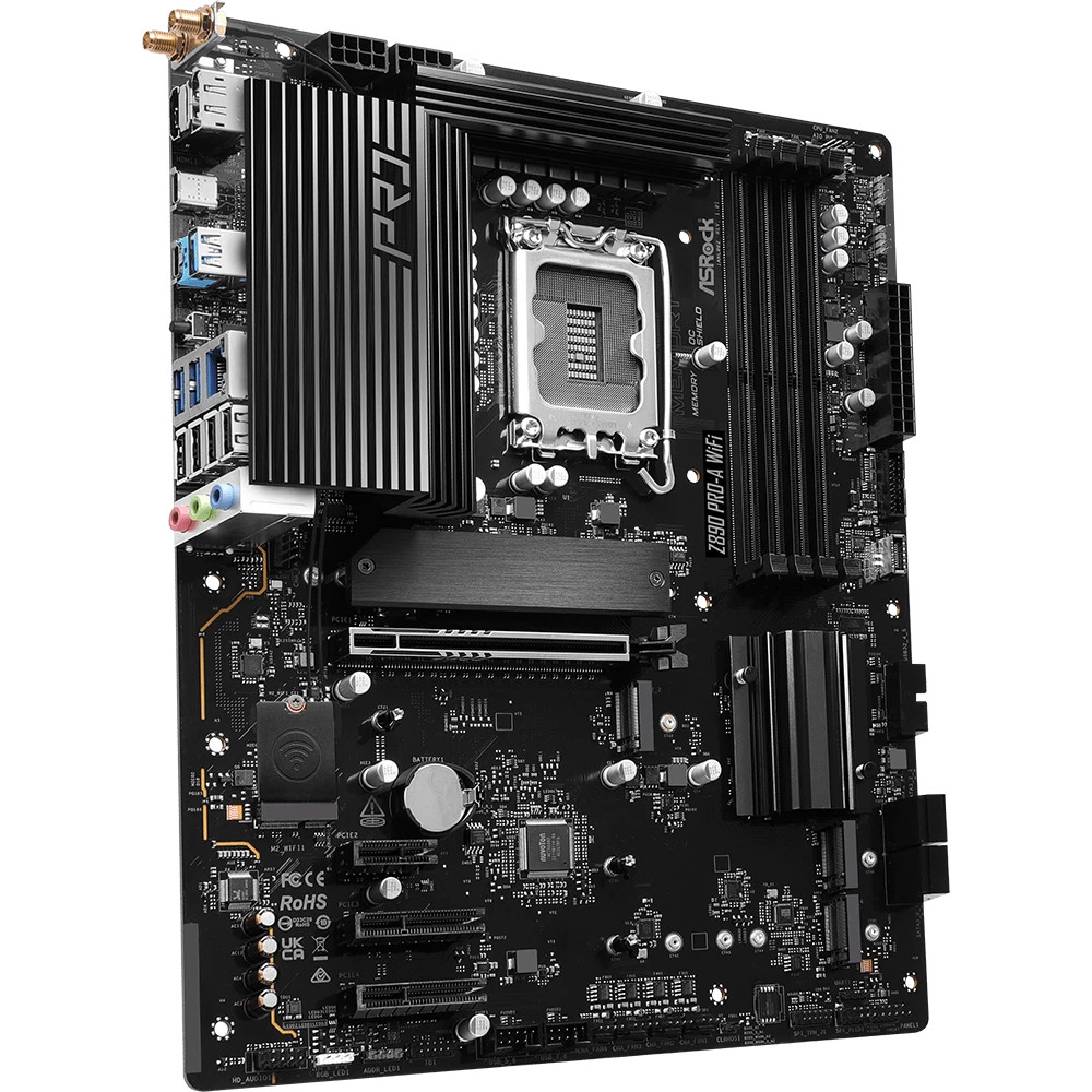 Материнская плата ASRock Z890 PRO-A WIFI ATX, LGA 1851 - миниатюра 7