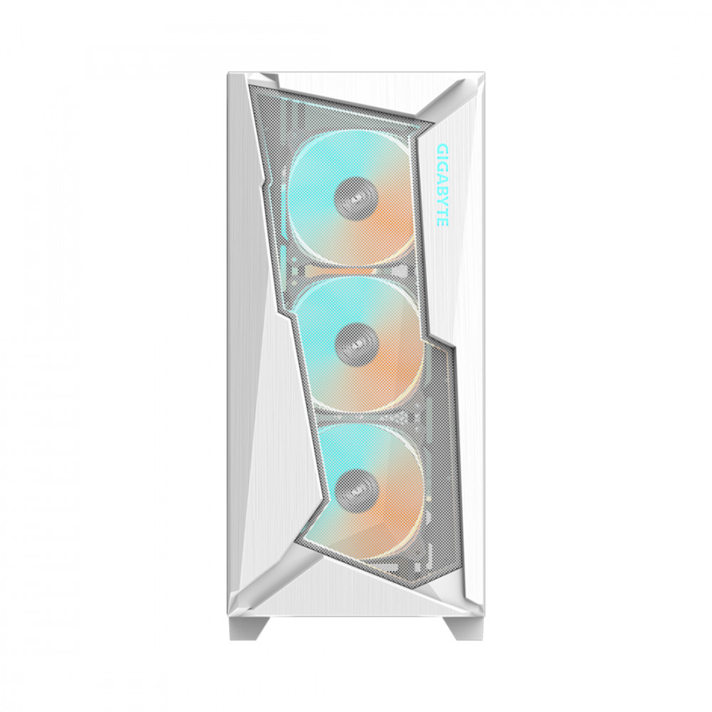 Корпус Gigabyte C301 GLASS WHITE V2 GB-C301GW V2 Mid-Tower - миниатюра 5
